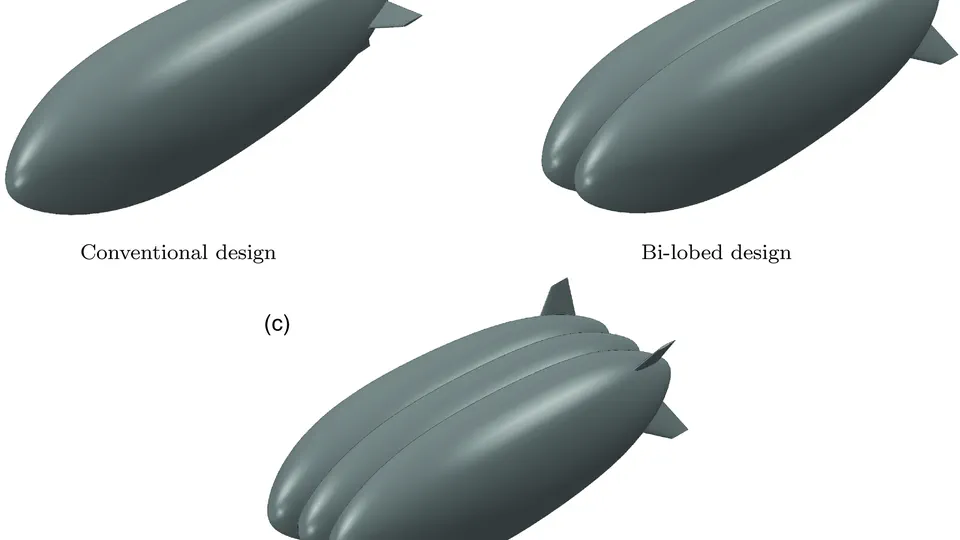 A Comparative Study of Aerodynamic Characteristics of Conventional and Multi-lobed Airships